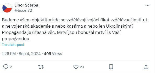 Nejvyšší ústavní činitelé šéfují šíření dezinformací v České republice. Markéta Pe...