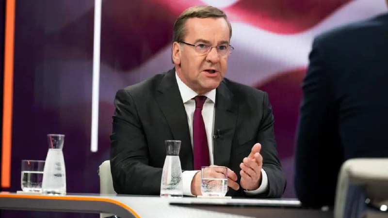 Německ&eacute; ministerstvo obrany Boris Pistorius řekl televizn&iacute; stanici ZDF o &uacute;dajně žalostn&eacute;m st...