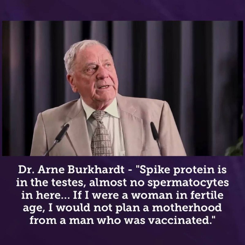 🇩🇪 NĚMECKO, Dr. Arne Burkhardt: Sperma je u "očkovan&yacute;ch" zcela nahrazeno Spike pr...