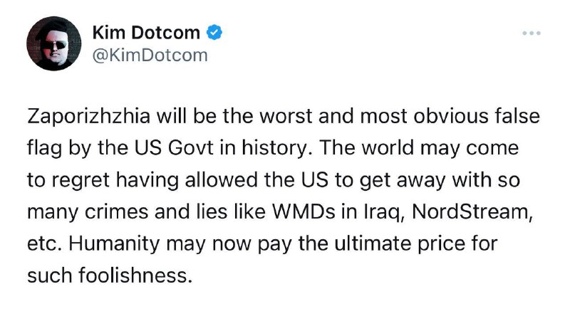 Německý podnikatel a politický aktivista Kim Dotcom: Záporoží by mohlo být nejhorší a nejz?... Německý podnikatel a politický aktivista Kim Dotcom: Záporoží by mohlo být nejhorší a nejz?...