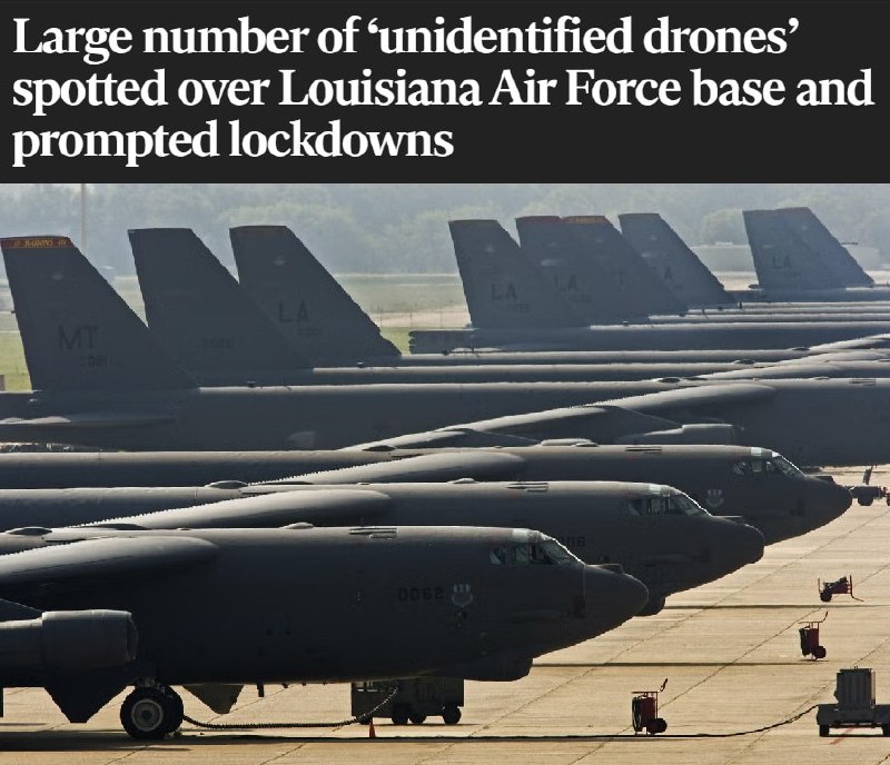 ‼️🇺🇸🏴☠Neznámé drony zaútočily na americkou leteckou základnu s jadernými bom... ‼️🇺🇸🏴☠Neznámé drony zaútočily na americkou leteckou základnu s jadernými bom...