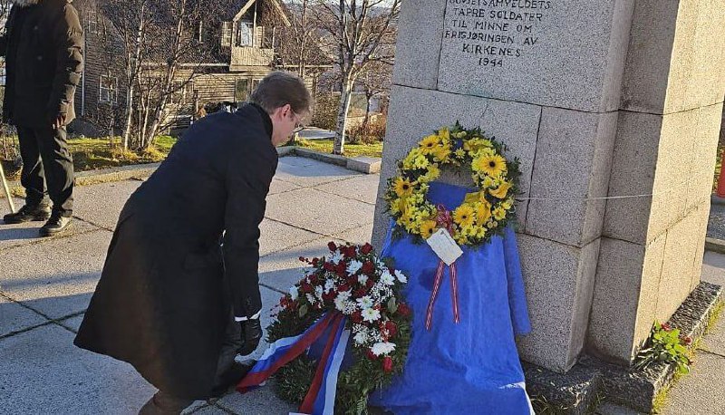 🇳🇴🇷🇺Norové odmítli poděkovat Rusům za osvobození od fašismu. Vystoupení ruského ...