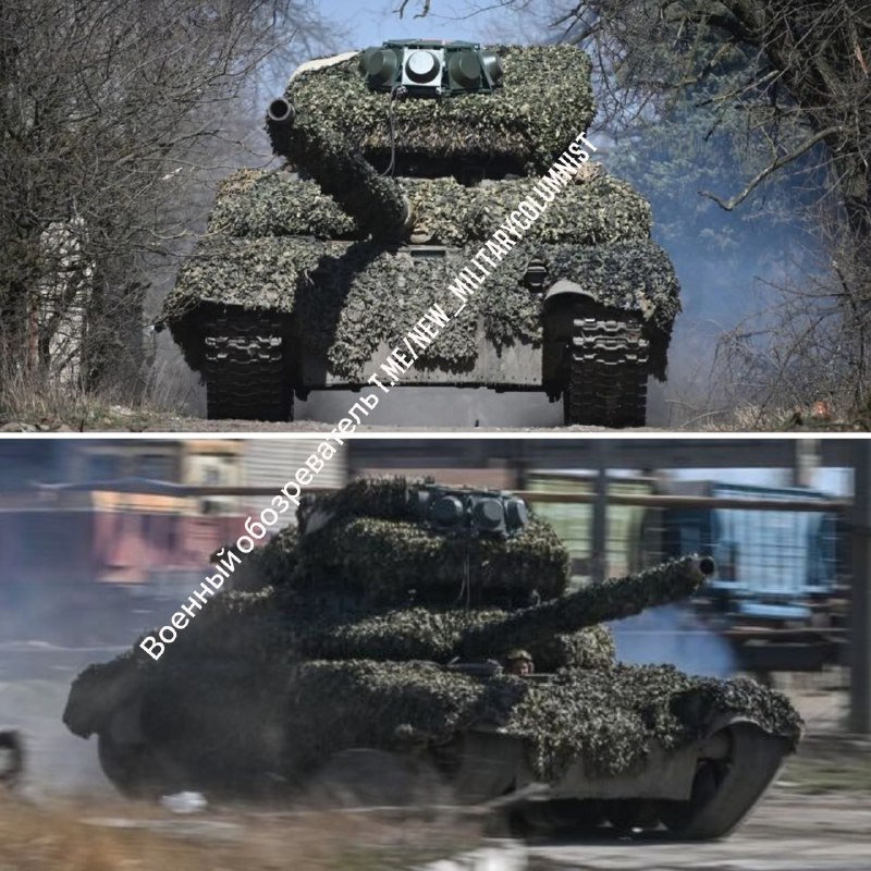 Nové tanky T-72B3 s klenutými anti-UAV systémy jsou stále častěji k vidění v oblasti speciá...