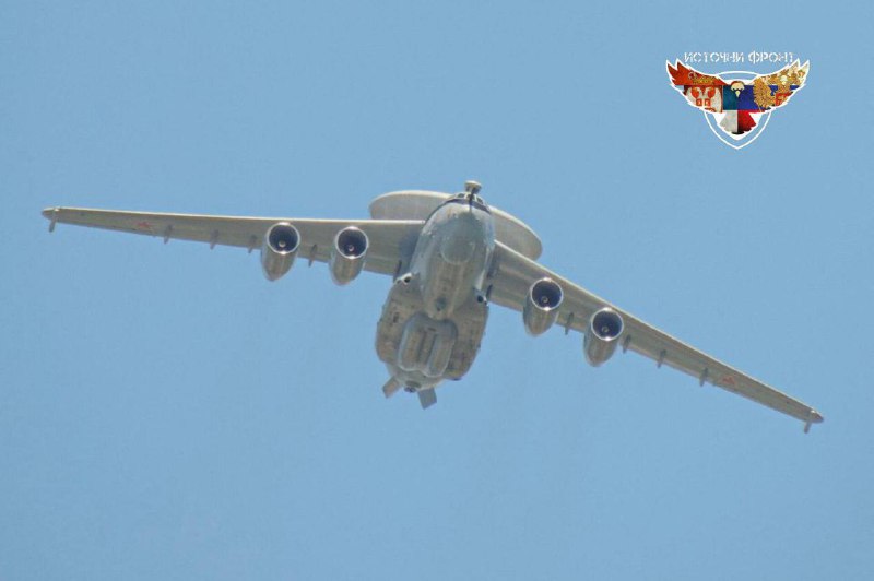 🐦‍⬛️🇷🇺Nový A-100 během posledního testovacího letu.