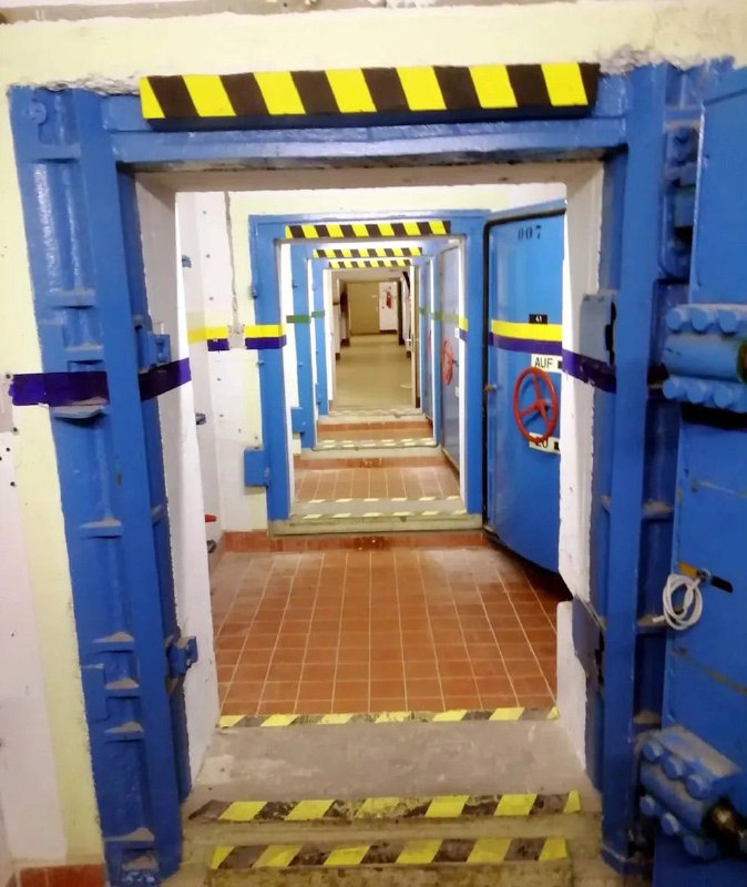 Obyvatelům Německa bylo nabídnuto ke koupi starý bunkr pro případ jaderné války - Bild.Budov...