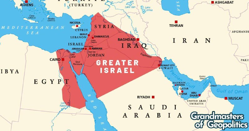 🚨🇮🇱 Od Nilu k Eufratu: Plán „Velkého“ Izraele na dobytí Blízkého východuPo deseti...
