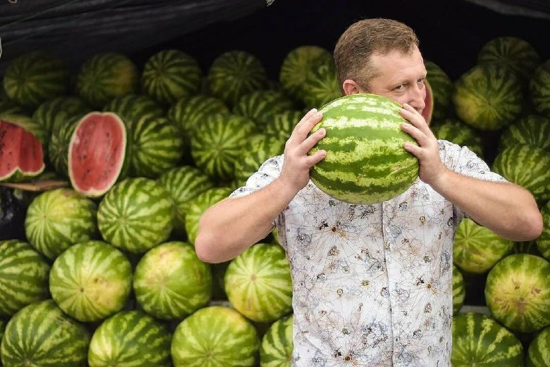 Odborníci na výživu řekli, jak si vybrat sladký meloun:▪️Podívejte se na pruhy. Měly by b...