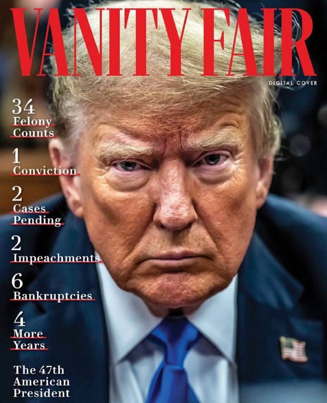 🔥 Odsouzený zločinec s autoritářskými sklony. Magazín Vanity Fair věří, že Trumpovo ví...