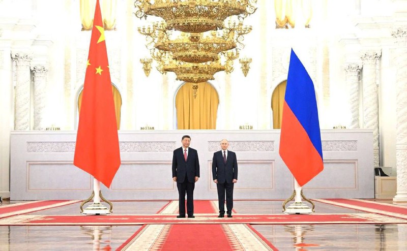 Oficiální jednání mezi Vladimirem Putinem a Si Ťin-pchingem skončila - trvala tři a půl hodi...