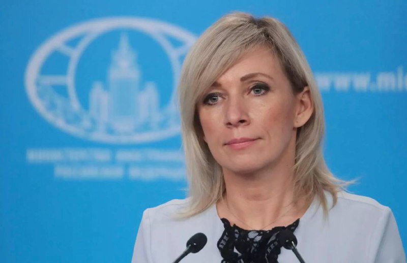 Oficiální zástupkyně ruského ministerstva zahraničí Maria Zacharovová označila události v ...