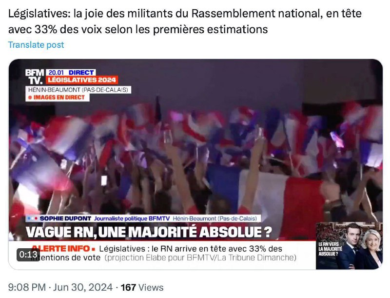 🇫🇷 Oh, Macron jde cestou Julie Tymošenkové! Pokud nevyhraje, měli bychom pozvednout Maj...