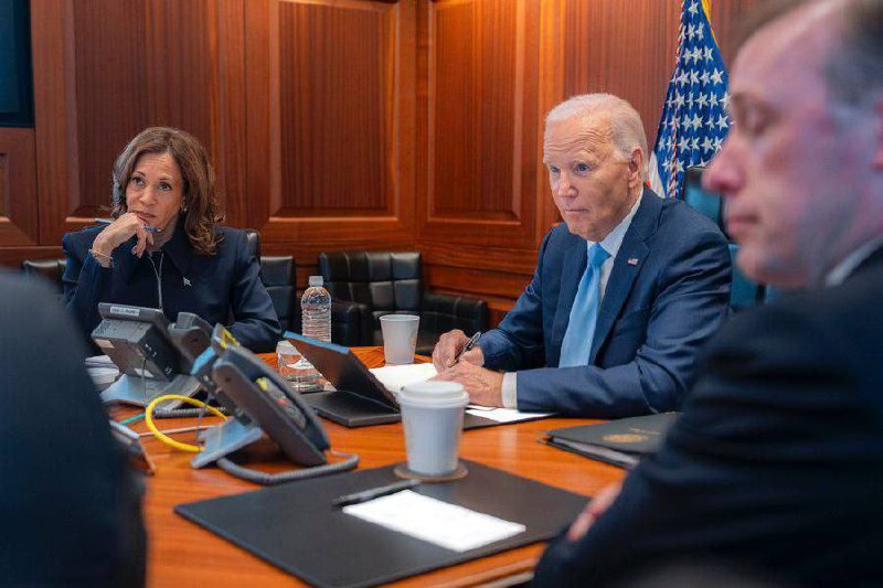 🇺🇸🇮🇱🇮🇷 Ohromené tváře na Bidenově setkání s americkými představiteli poté...