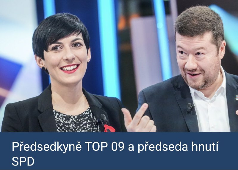 🇨🇿Okamura přitvrdil a obvinil Pekarovou z fašismu. Je na úrovni Kremlu, vzkázala političk...