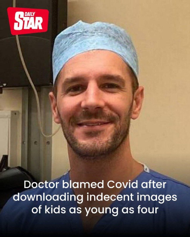 Onkolog obviňuje COVID-19 poté, co si stáhl obscénní obrázky dívek ve věku pouhých čtyř l...