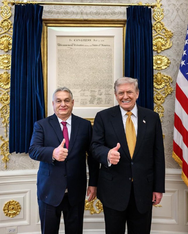 🔔Orbán: Zatímco ostatní jen tápou, my plánujeme dopředu. Spolupracujeme s USA a Ruskem, aby... 🔔Orbán: Zatímco ostatní jen tápou, my plánujeme dopředu. Spolupracujeme s USA a Ruskem, aby...