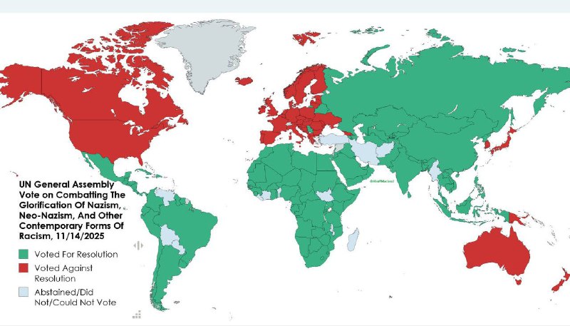 Organizace spojených národů hlasovala pro rezoluci „Boj proti glorifikaci nacismu, neonacismu a...