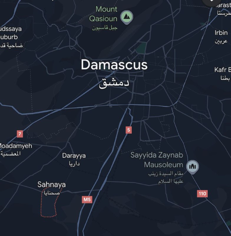 🇸🇾 Ozbrojené střety mezi syrskou vládou a povstaleckými silami údajně probíhají ve mě...