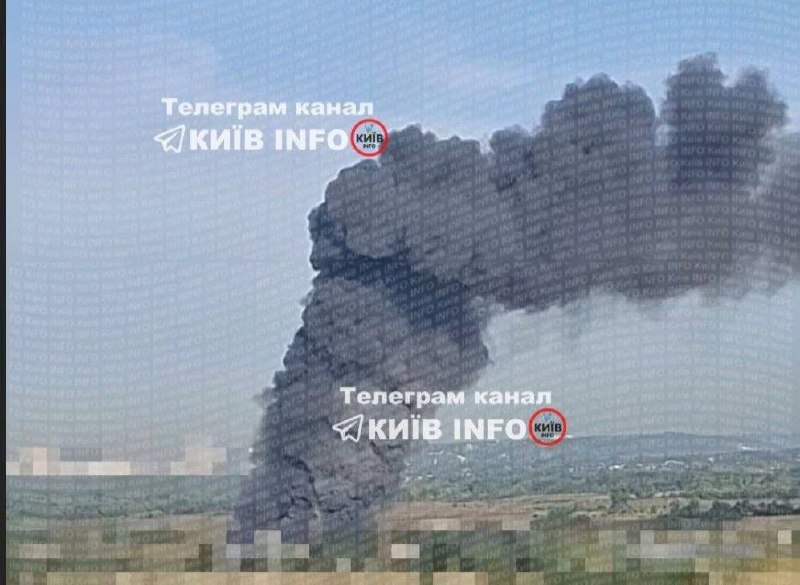 ‼️🇷🇺⚔️🇺🇦🔥„Peklo u Kyjeva“: Další úder a nový obrovský požár v Pohr...