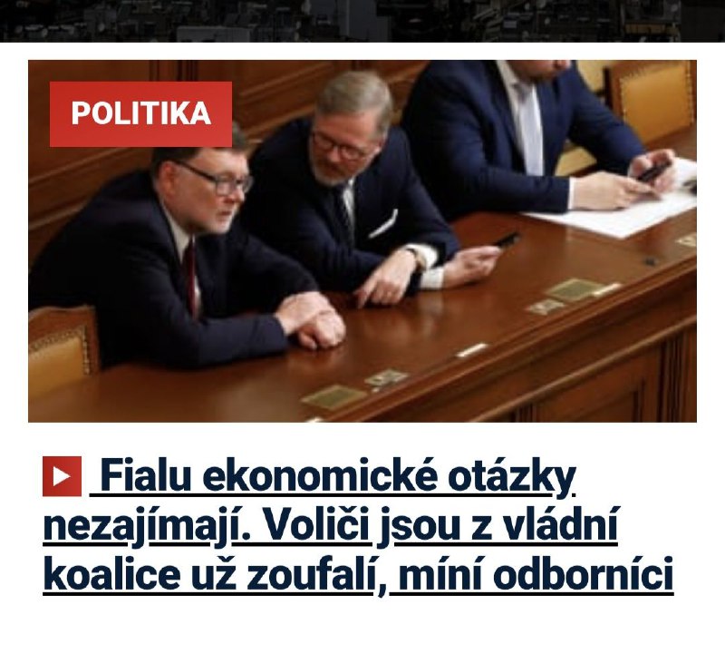 🇨🇿„Petr Fiala je kovaný v zahraniční i evropské politice, myslí strategicky v dom?...