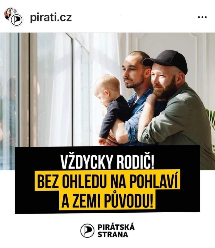 Piráti vymysleli “kombinovanou” agendu?Už jedou homoadopci a migraci dohromady.Ještě tam sch...