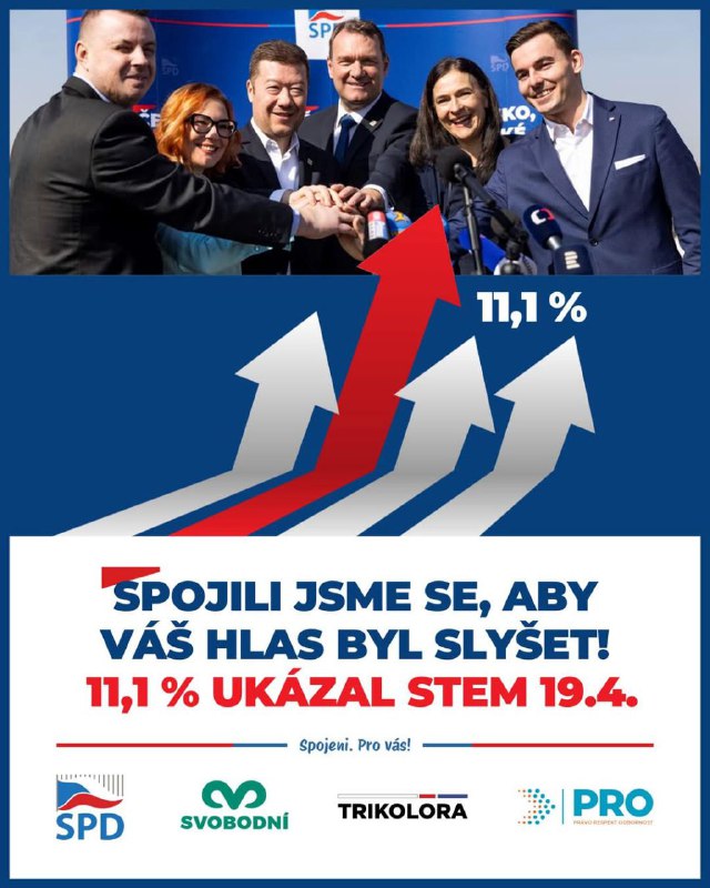 Po NMS už i STEM ukazuje, že diky spojeni sil, můžeme na třetím místě předběhnout STAN. ?...