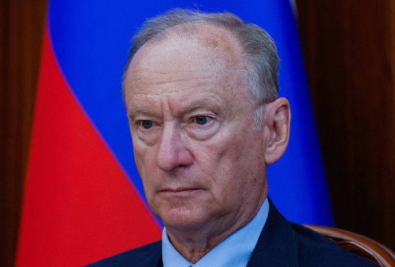 Pobočník ruského prezidenta Putina Nikolaj Patrušev vydává varování o bezpečnosti Donalda T...