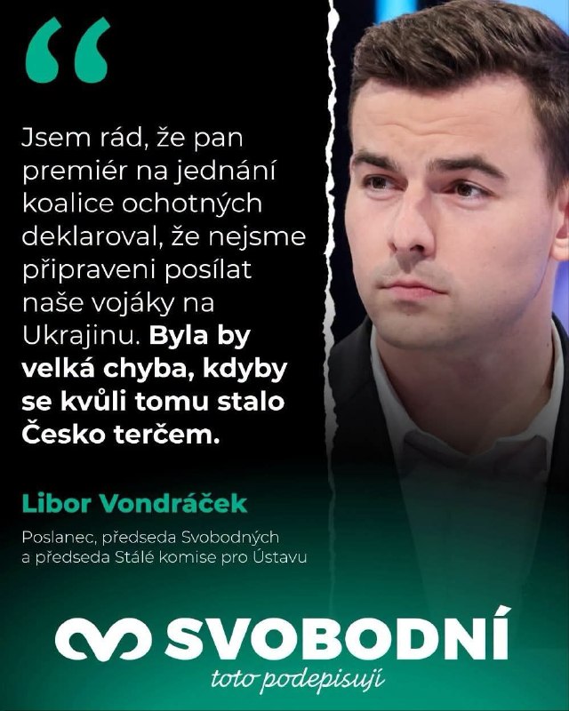 ✍🏻 Podepisujeme slova našeho předsedy Libora Vondráčka.‼️Nedopustíme, aby byla Česká...