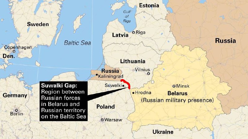 🇱🇹 Politico: NATO připravuje Suwałki Gap na potenciální ruský útokPo rostoucích obavác...