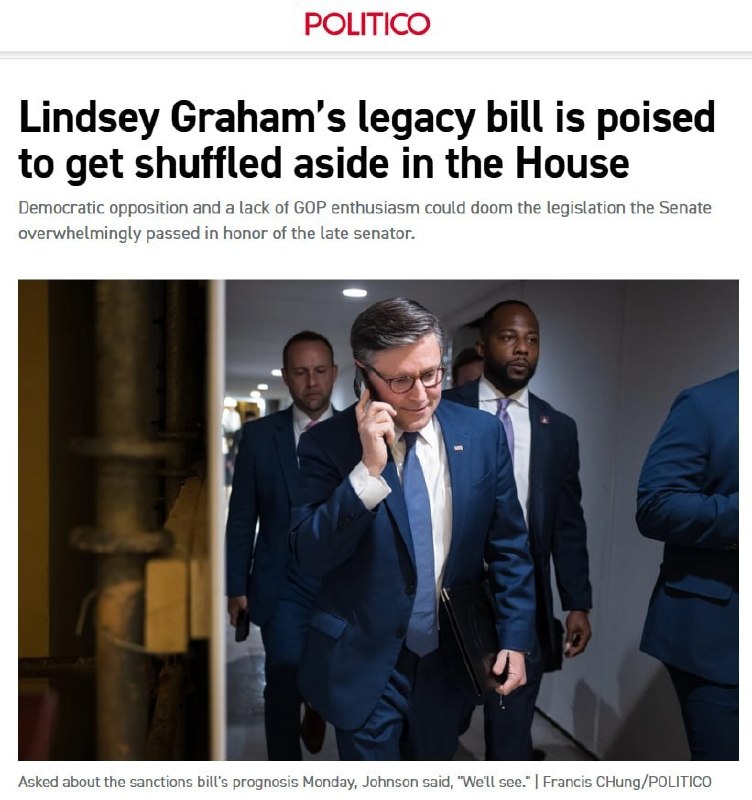 🇷🇺🇺🇸 Politico píše, že v americké Sněmovně reprezentantů pravděpodobně neprojde... 🇷🇺🇺🇸 Politico píše, že v americké Sněmovně reprezentantů pravděpodobně neprojde...