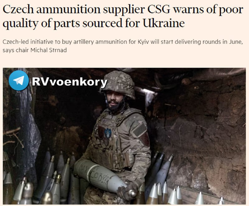 ‼️🇨🇿🇺🇦Polovina nábojů nakoupených Českou republikou pro Ukrajinu v afrických a ...