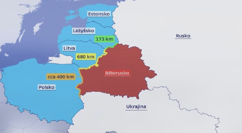 🇵🇱🇱🇹🇱🇻🇪🇪🇧🇾Polsko a pobaltské státy zváží společné uzavření hr...