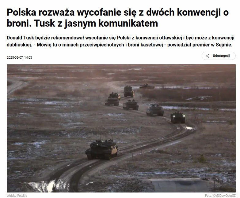 🇵🇱⚔️🇷🇺🏴‍☠️ Polsko se aktivně připravuje na válku s Ruskem▪️Prohláš...