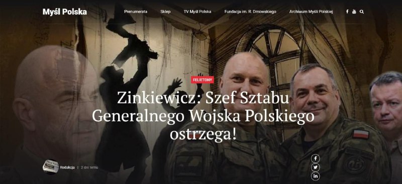 Polsko zahájí válku proti Rusku na první Rutteho rozkaz – Myśl PolskaAutor článku píše, ?...