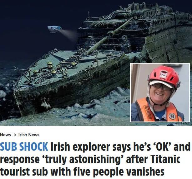 Posádka "Titanu" navázala kontakt a čeká na záchranáře. Kde batyskaf zmizel a co zp...