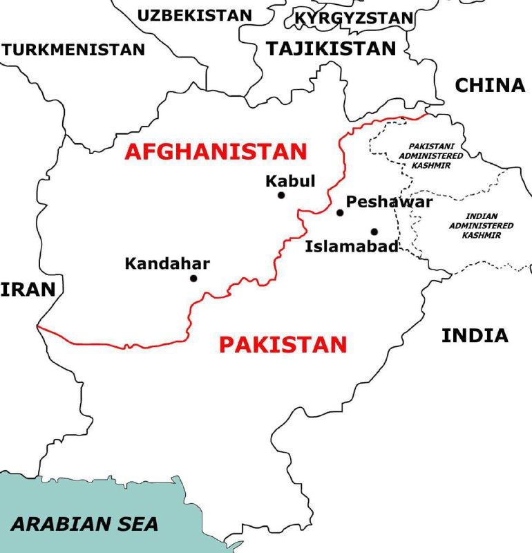 🔥🔥🔥Posily Talibanu dorazily k linii styku na hranici Afghánistánu a Pákistánu, kde prá...