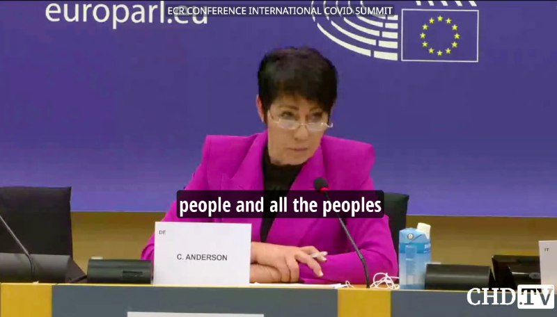 👏👏👏 Poslankyně Evropského parlamentu Christine Andersonová vydává výzvu k probuzení:...