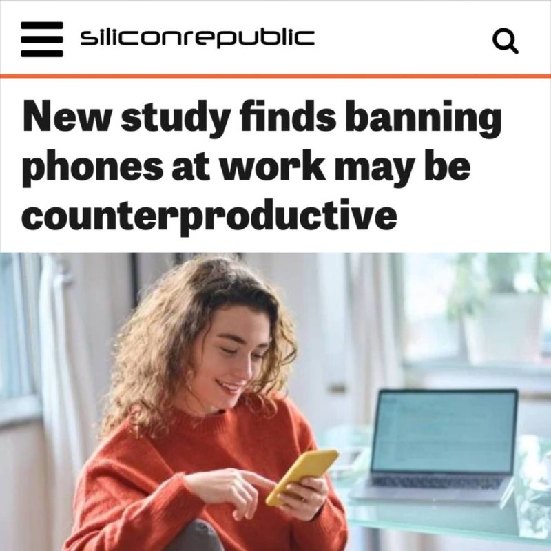 Používání telefonu v práci snižuje stres a zvyšuje produktivitu: studiumVědci zjistili, že ...