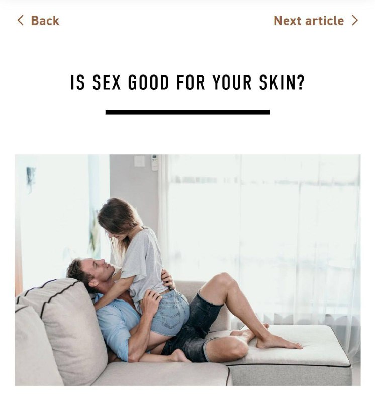 Pravidelný sex může nahradit péči otištění proti stárnutí - věda to dokazujeVědci dospě...