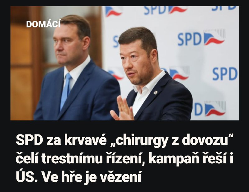 Pražská policie zahájila úkony trestního řízení kvůli kontroverznímu volebnímu plakátu h...