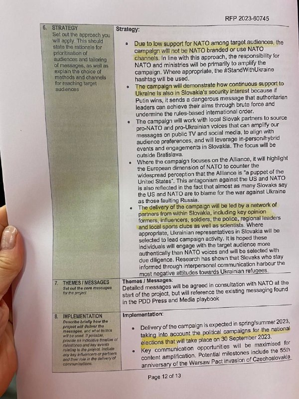 🇸🇰Předseda Směru Robert Fico dnes na tiskové konferenci představil důkazy o tom, že mezi...