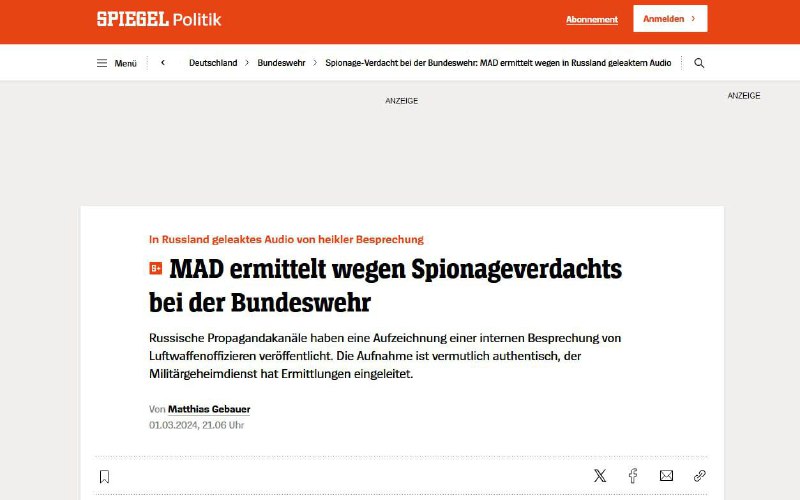 Přepis rozhovoru německých důstojníků plánujících útok na Krymský most je aktuálně zpr?...