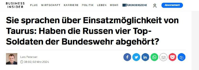 Přepis rozhovoru německých důstojníků plánujících útok na Krymský most je aktuálně zpr?...