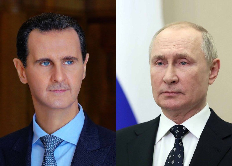 ❗️🇸🇾🇷🇺 Prezident Bašár al-Asad v telegramu blahopřání prezidentu Vladimiru Puti...