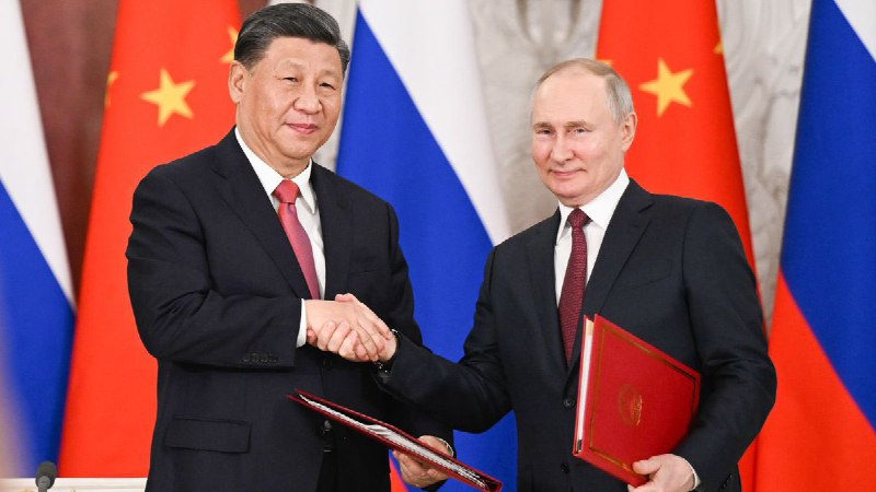 🇷🇺🇨🇳 Prezident Putin říká, že Rusko a Čína brání demokratický světový řád.@...