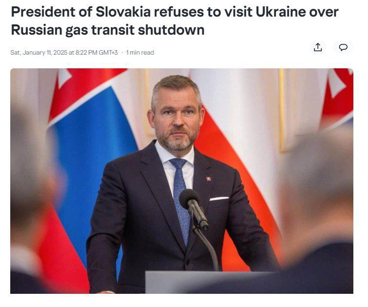 🇸🇰🇺🇦 Prezident Slovenska odmítl odcestovat do KyjevaPeter Pellegrini to dal do souvislo...