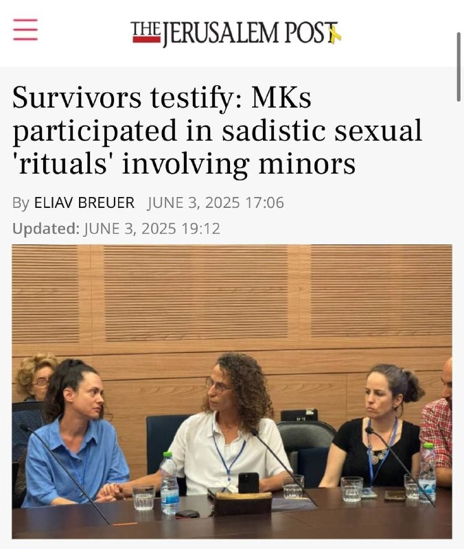 🩸🇬🇧Přeživší vypovídají: Členové MK se účastnili sadistických sexuálních „rit...