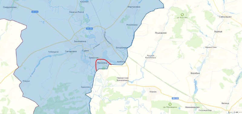 🇷🇺⚔️🇺🇦 Přicházejí zprávy, že ruské síly vyhnaly ukrajinské okupanty z Machno...