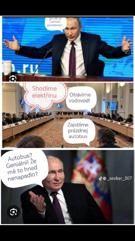 👌 Přímo na rozkaz Putina! Další level - zapálit v Brně pařez.