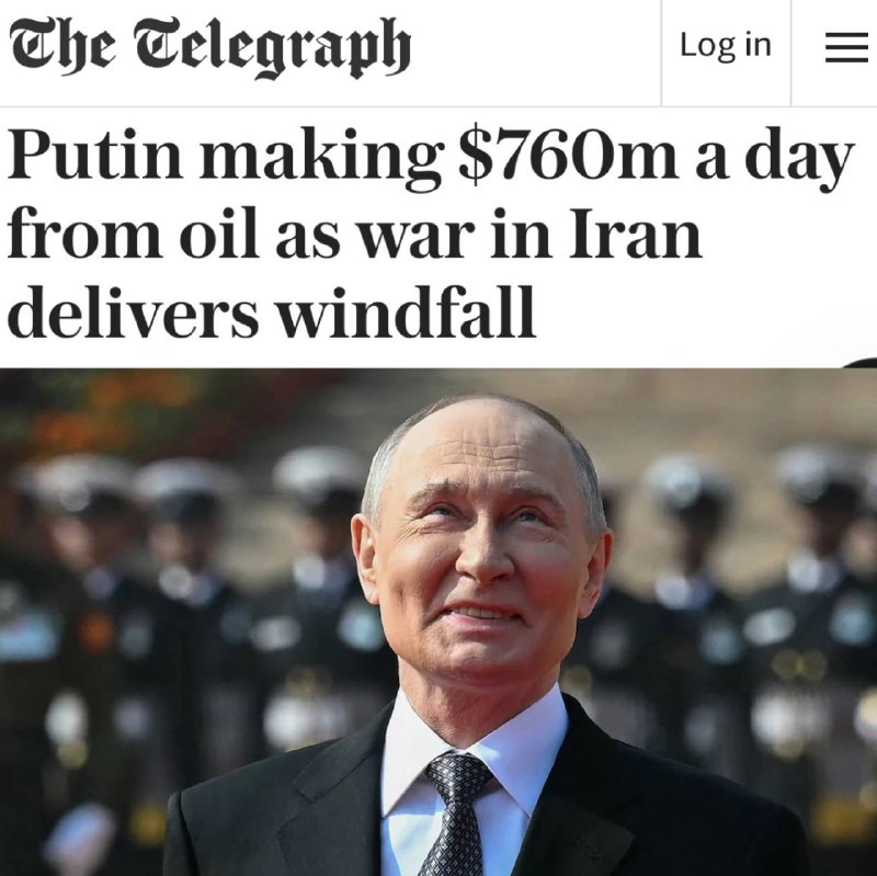 „Putin vydělává na ropě 760 milionů dolarů denně“: Příjmy z prodeje ruské ropy a plynu... „Putin vydělává na ropě 760 milionů dolarů denně“: Příjmy z prodeje ruské ropy a plynu...