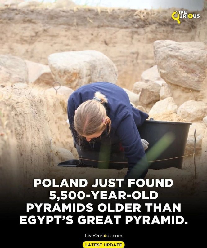 „Pyramidy“ z doby 5 500 let – starší než ty egyptskéV Krajinném parku Chłapowski ve Wysk...